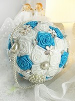 Enchanting Blue Jewellery Fabric Bouquet